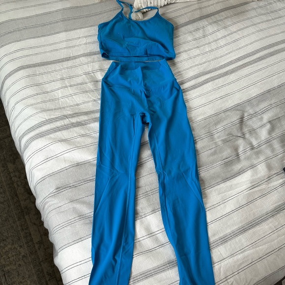 Pants & Jumpsuits Paragon Blue Gym Set Poshmark